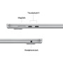 MacBook Air 15" Early 2026, Apple M5, 16 ГБ, 512 ГБ SSD, серебристый
