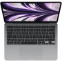 MacBook Air 13" Mid 2022, Apple M2, 8 ГБ, 256 ГБ SSD, «серый космос»