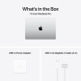 MacBook Pro 14" Late 2025, M5 10C CPU, 10C GPU, 16 ГБ, 512 ГБ SSD, серебристый