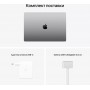 MacBook Pro 16" Late 2021, M1 Pro 10C CPU, 16C GPU, 16 ГБ, 512 ГБ SSD, «серый космос»