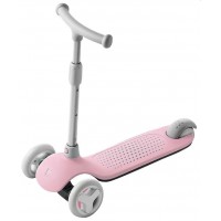 Детский кикборд Xiaomi Rice Rabbit Scooter розовый
