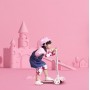 Детский кикборд Xiaomi Rice Rabbit Scooter розовый