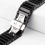 Браслет керамический для Apple Watch 42/44 мм, чёрный цвет