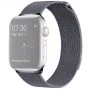 Браслет миланский сетчатый для Apple Watch 42/44 мм, тёмно-серый цвет