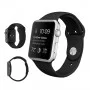 Ремешок спортивный для Apple Watch 38/40 мм, чёрный цвет
