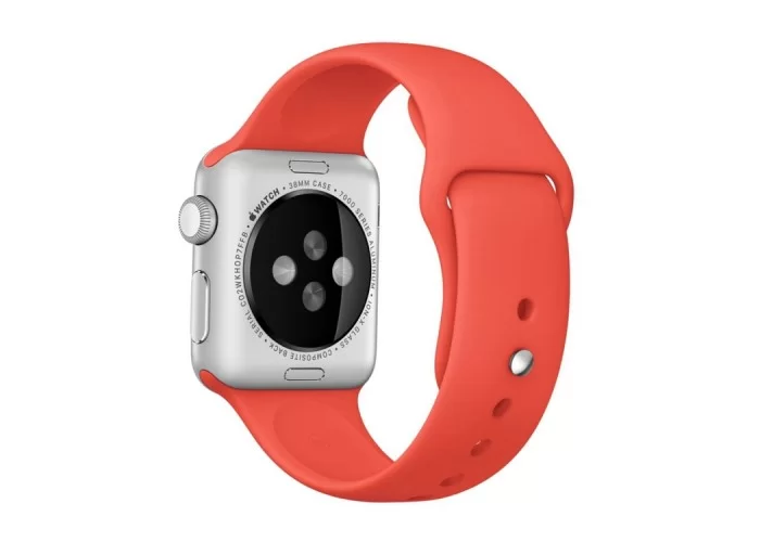 Ремешок спортивный для Apple Watch 38/40 мм, коралловый цвет