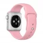Ремешок спортивный для Apple Watch 38/40 мм, розовый цвет
