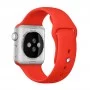 Ремешок спортивный для Apple Watch 38/40 мм, красный цвет