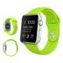 Ремешок спортивный для Apple Watch 42/44 мм, салатовый цвет