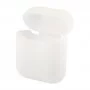 Чехол силиконовый для AirPods 1/2, прозрачный