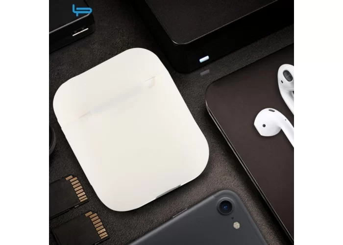 Чехол силиконовый для AirPods 1/2, прозрачный