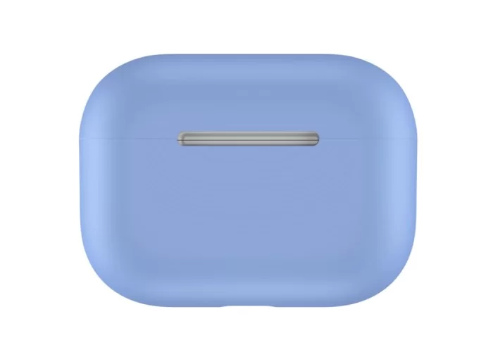 Чехол силиконовый для AirPods Pro, тёмно-голубой цвет