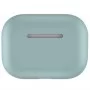 Чехол силиконовый для AirPods Pro, серо-зелёный цвет