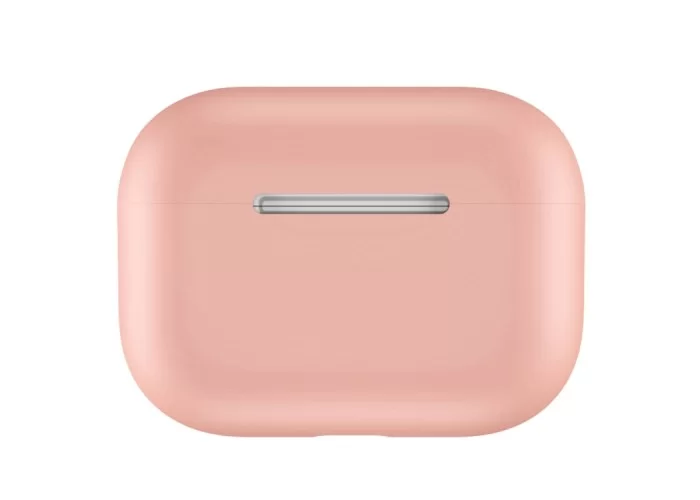 Чехол силиконовый для AirPods Pro, розовый цвет