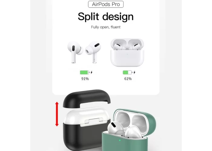 Чехол Totudesign TWS Pro Case для AirPods Pro, зелёный цвет
