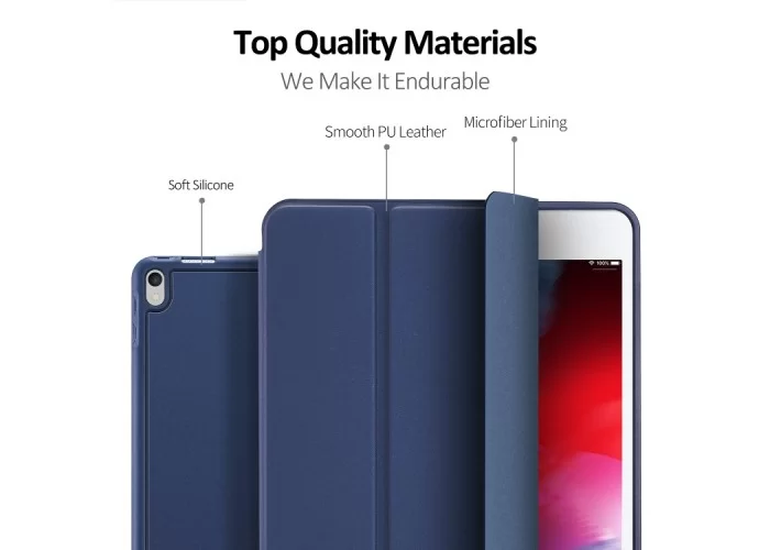 Чехол Dux Ducis Osom Series для iPad 2017/2018, синий цвет