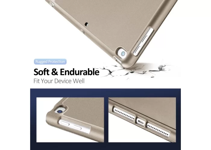 Чехол Dux Ducis Osom Series для iPad 2017/2018, золотистый цвет