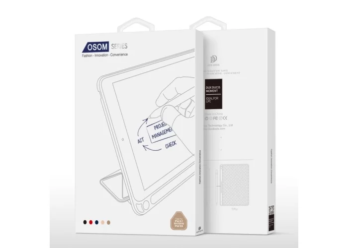 Чехол Dux Ducis Osom Series для iPad 2017/2018, золотистый цвет