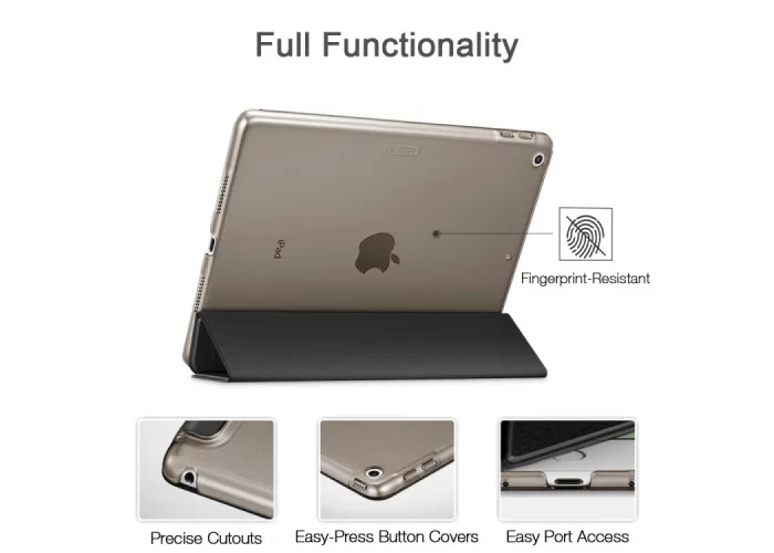 Чехол ESR Color для iPad Air 2019, чёрный цвет