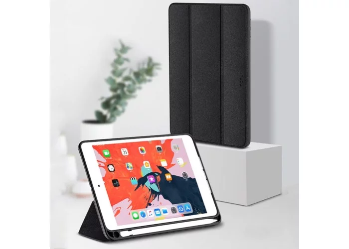 Чехол Totudesign Curtain Series для iPad Air 2019, чёрный цвет