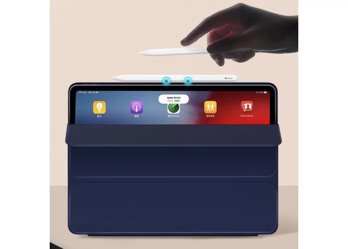 Чехол Benks Magnetic Case для iPad Pro 2018 12,9 дюйма, синий цвет
