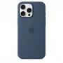 Чехол силиконовый Apple Silicone Case with MagSafe для iPhone 16 Pro Max, цвет «Деним»