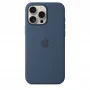 Чехол силиконовый Apple Silicone Case with MagSafe для iPhone 16 Pro Max, цвет «Деним»