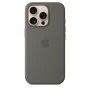 Чехол силиконовый Apple Silicone Case with MagSafe для iPhone 16 Pro, цвет «Серый камень»