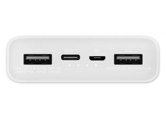 Внешний аккумулятор Xiaomi Mi Power Bank 3 20000mAh (PLM18ZM)