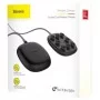 Беспроводная сетевая зарядка Baseus Suction Cup Wireless Charger, чёрный цвет