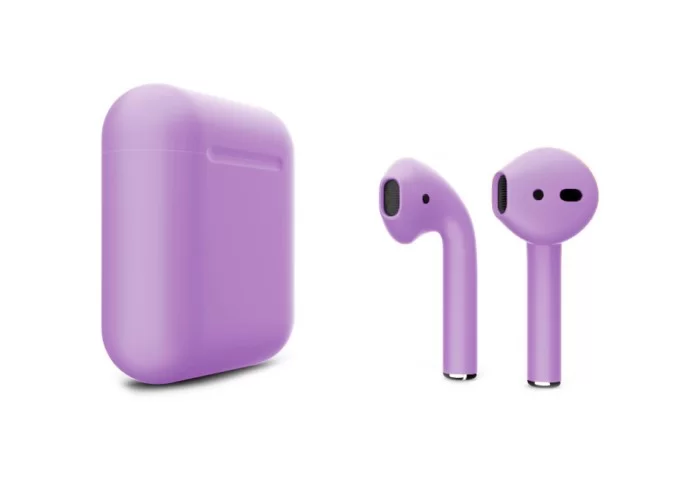 Apple AirPods 2 Color (без беспроводной зарядки чехла), матовый фиалковый цвет