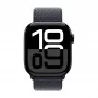 Apple Watch Series 10 GPS, 42 мм, корпус из алюминия цвета «чёрный оникс», спортивный браслет чернильного цвета