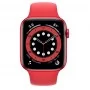Apple Watch Series 6, 44 мм, корпус из алюминия цвета (PRODUCT)RED, спортивный ремешок