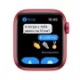 Apple Watch Series 6, 44 мм, корпус из алюминия цвета (PRODUCT)RED, спортивный ремешок