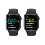 Apple Watch Series 8, 41 мм, корпус из алюминия цвета «тёмная ночь», спортивный ремешок цвета «тёмная ночь»