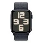 Apple Watch SE (2024), 44 мм, корпус из алюминия цвета «тёмная ночь», спортивный браслет чернильного цвета