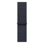 Apple Watch SE (2024), 44 мм, корпус из алюминия цвета «тёмная ночь», спортивный браслет чернильного цвета