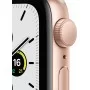 Apple Watch SE, 40 мм, корпус из алюминия золотого цвета, спортивный ремешок цвета «сияющая звезда»
