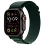 Apple Watch Ultra 2 (2024), GPS + Cellular, титановый корпус 49 мм чёрного цвета, браслет Alpine тёмно-зелёного цвета