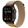 Apple Watch Ultra 2 (2024), GPS + Cellular, титановый корпус 49 мм чёрного цвета, браслет Alpine цвета «загар»