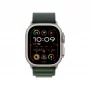 Apple Watch Ultra 2 (2024), GPS + Cellular, титановый корпус 49 мм естественного цвета, браслет Alpine тёмно-зелёного цвета