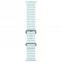 Apple Watch Ultra 2 (2024), GPS + Cellular, титановый корпус 49 мм естественного цвета, ремешок Ocean голубого цвета