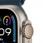 Apple Watch Ultra 2, GPS + Cellular, титановый корпус 49 мм, ремешок Ocean синего цвета
