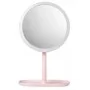Зеркало косметическое настольное Xiaomi Jordan Judy LED Makeup Mirror с подсветкой, розовый