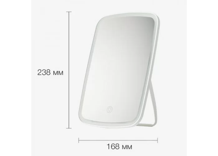 Зеркало косметическое настольное Xiaomi Jordan Judy Tri-color LED Makeup Mirror с подсветкой (NV505)