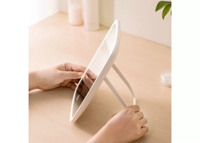 Зеркало косметическое настольное Xiaomi Jordan Judy Tri-color LED Makeup Mirror с подсветкой (NV505)