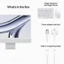 iMac 24" Late 2023, M3 8C CPU, 8C GPU, 8 ГБ, 256 ГБ SSD, серебристый