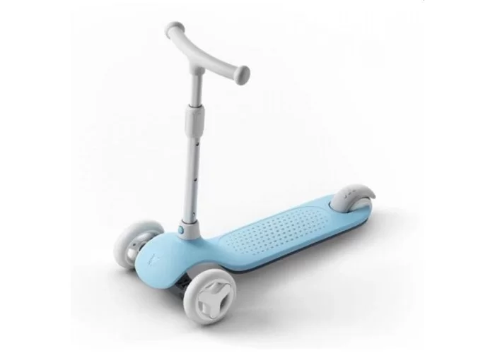 Детский кикборд Xiaomi Rice Rabbit Scooter голубой