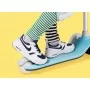 Детский кикборд Xiaomi Rice Rabbit Scooter голубой