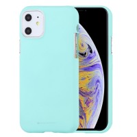 Чехол Mercury Goospery Soft Feeling для iPhone 11, мятный цвет